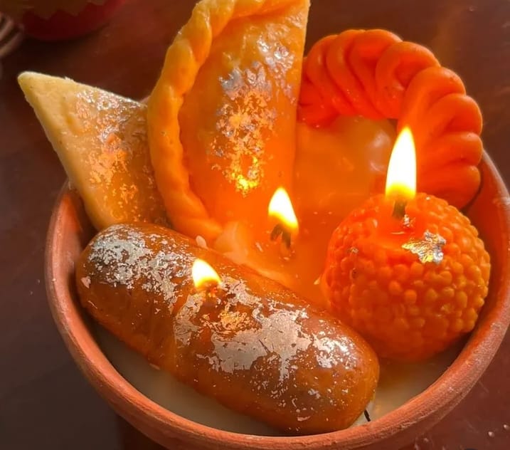 Laddoo Candles