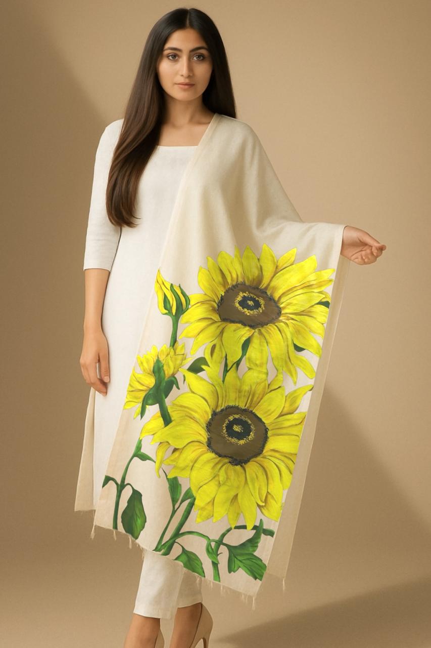 Sunflower Bloom Dupatta