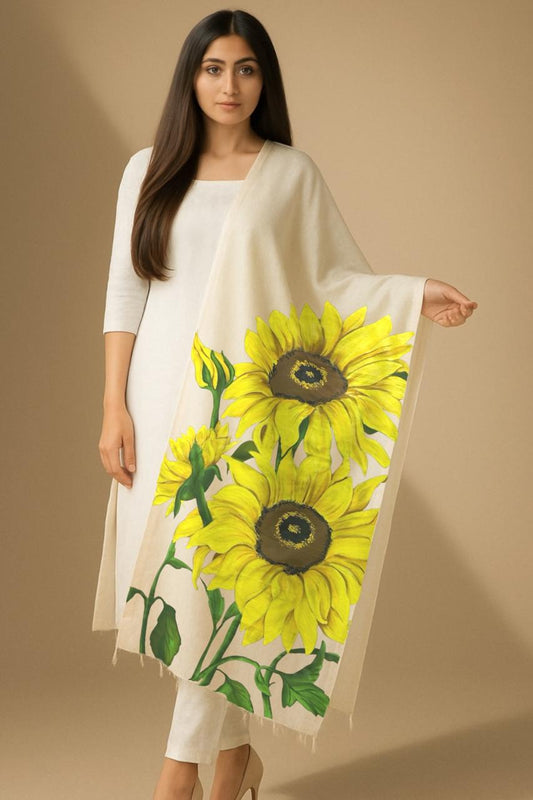 Sunflower Bloom Dupatta