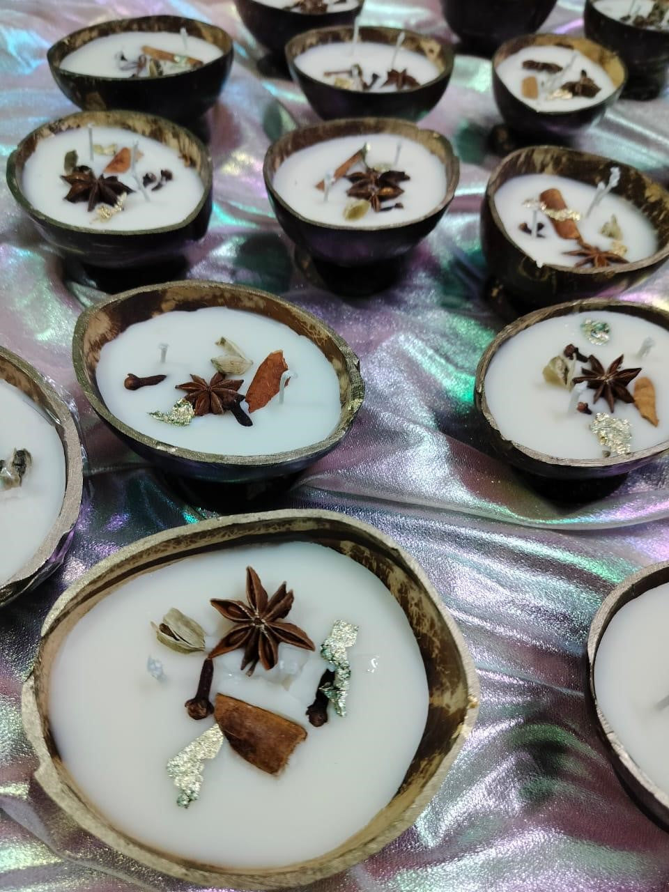 Coconut Shell Spice Candle